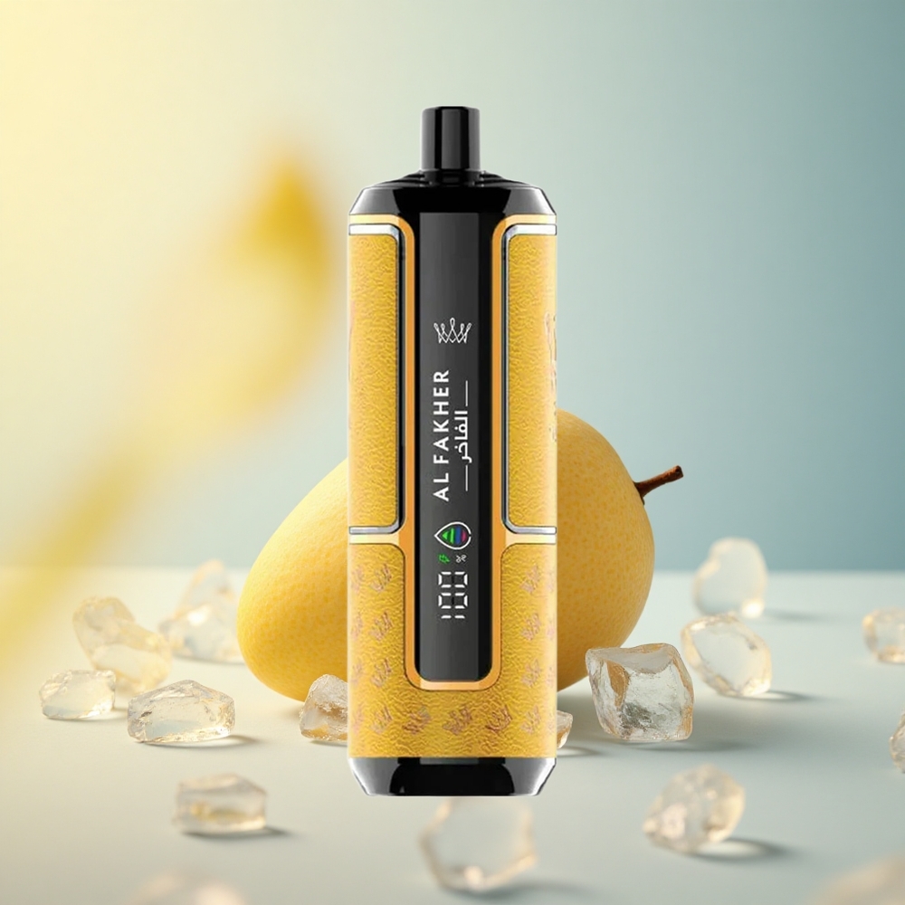 Al Fakher Crown Bar 15K Hypermax Gelo de Manga Portátil 22ml