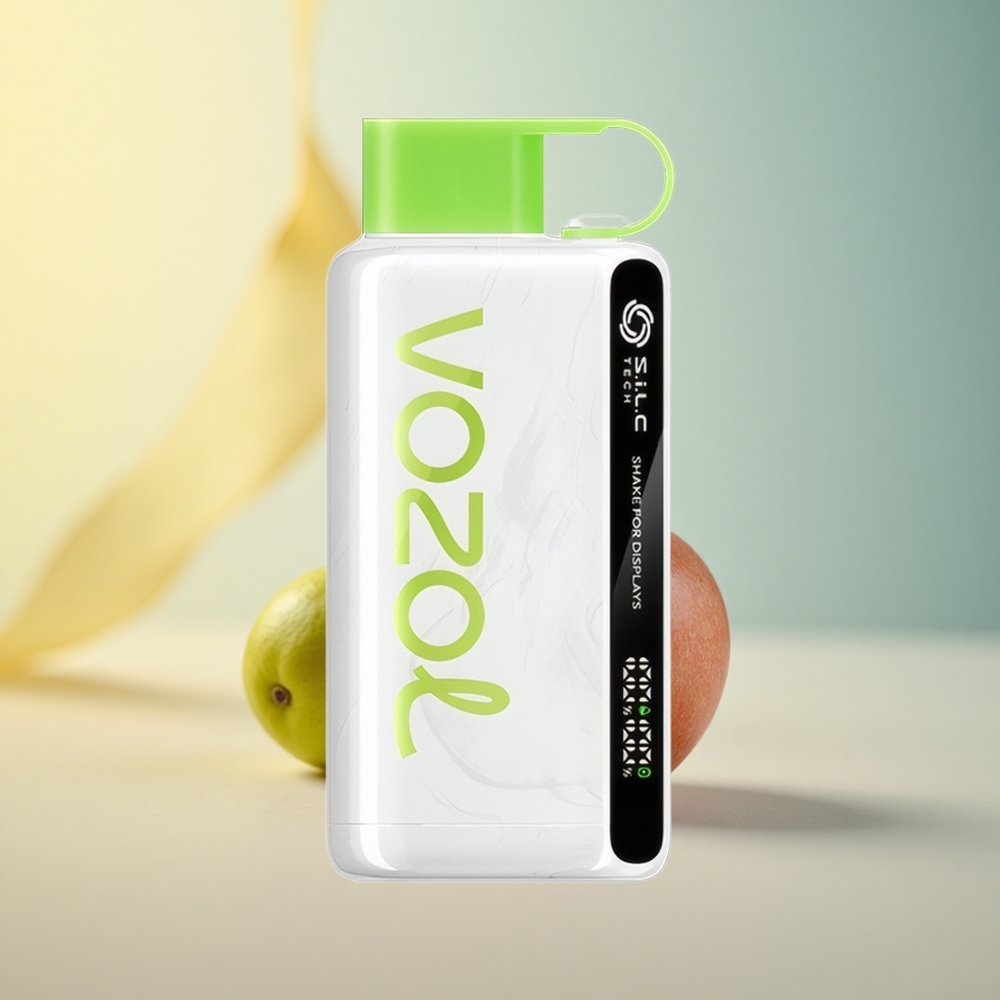 VOZOL STAR 9000/12000 Cereja Lima com Carga Rápida e Proteção de Boca