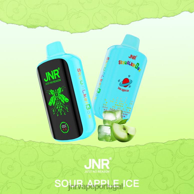 JNR Vape Lisbon - JNR SKYWALKER caixa 26TZN43 gelo de maçã azeda